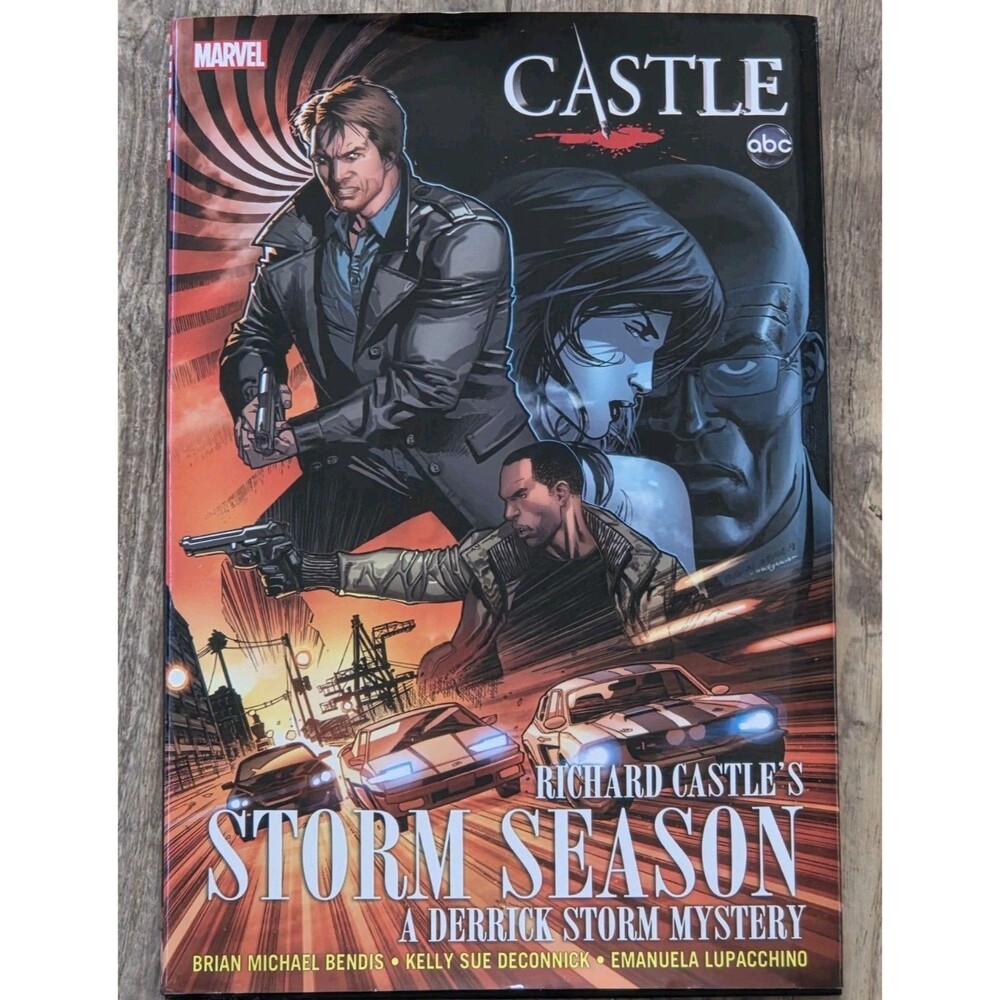 Collectible Marvel graphic novel titled "Richard Castle's Storm Season"